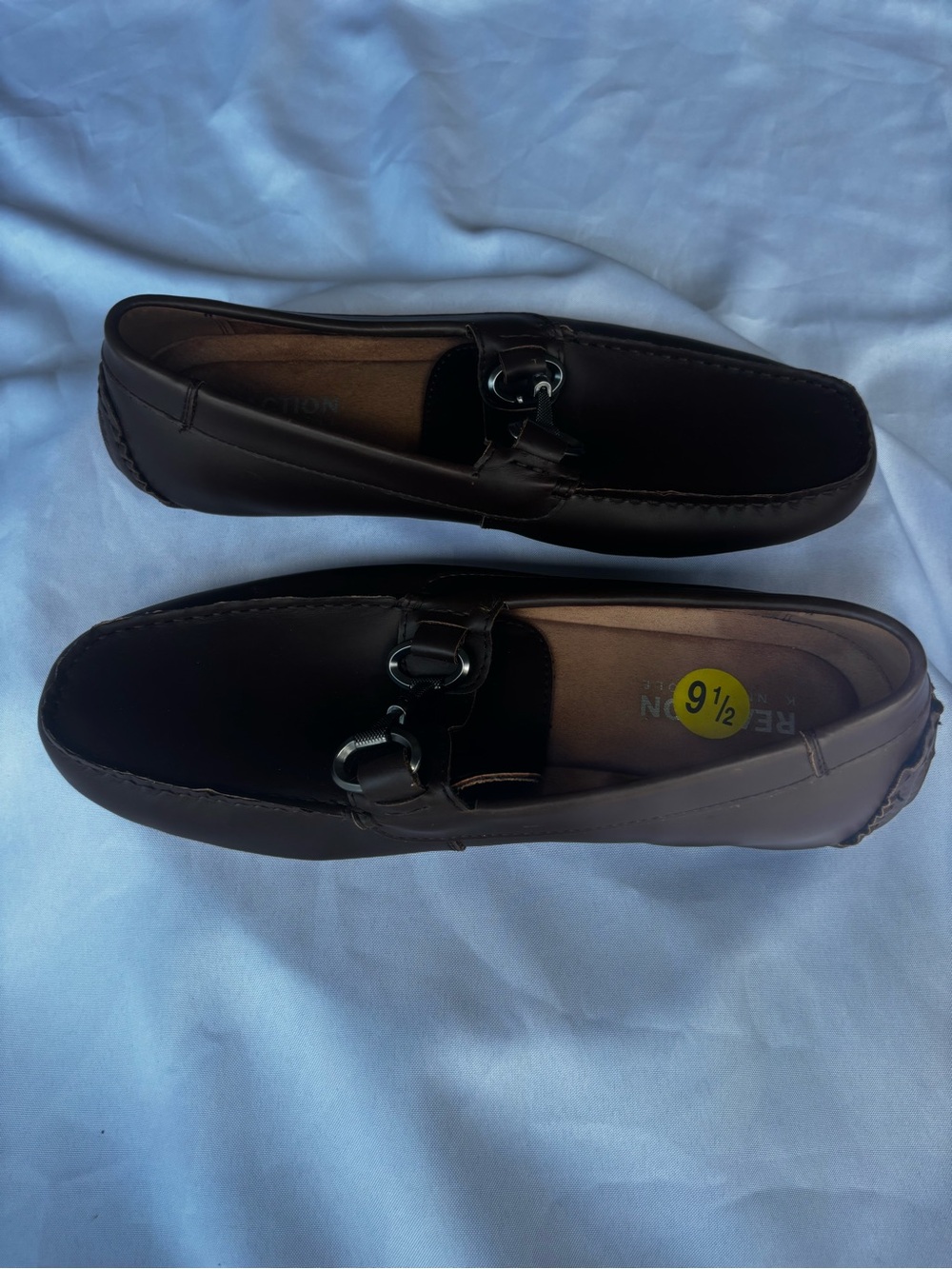 Kenneth Cole Reaction Loafers Mens Size (US)9.5 Brown Slip On Moc Toe Bit Driver